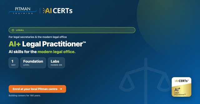 AI+ Legal Practitioner™ — Banner · 1200×627