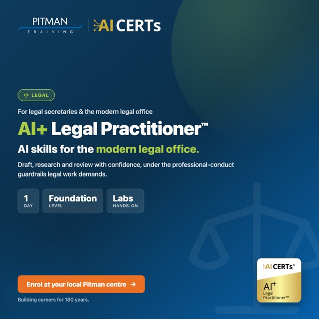 AI+ Legal Practitioner™ — Square · 1080²