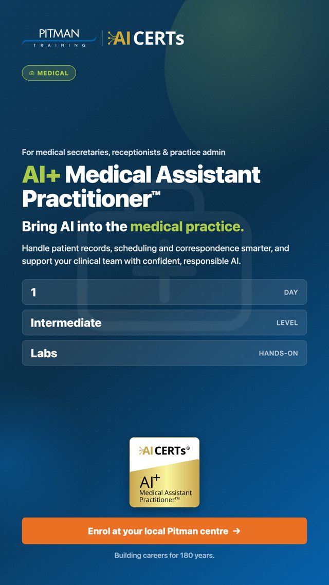 AI+ Medical Assistant Practitioner™ — Story · 1080×1920