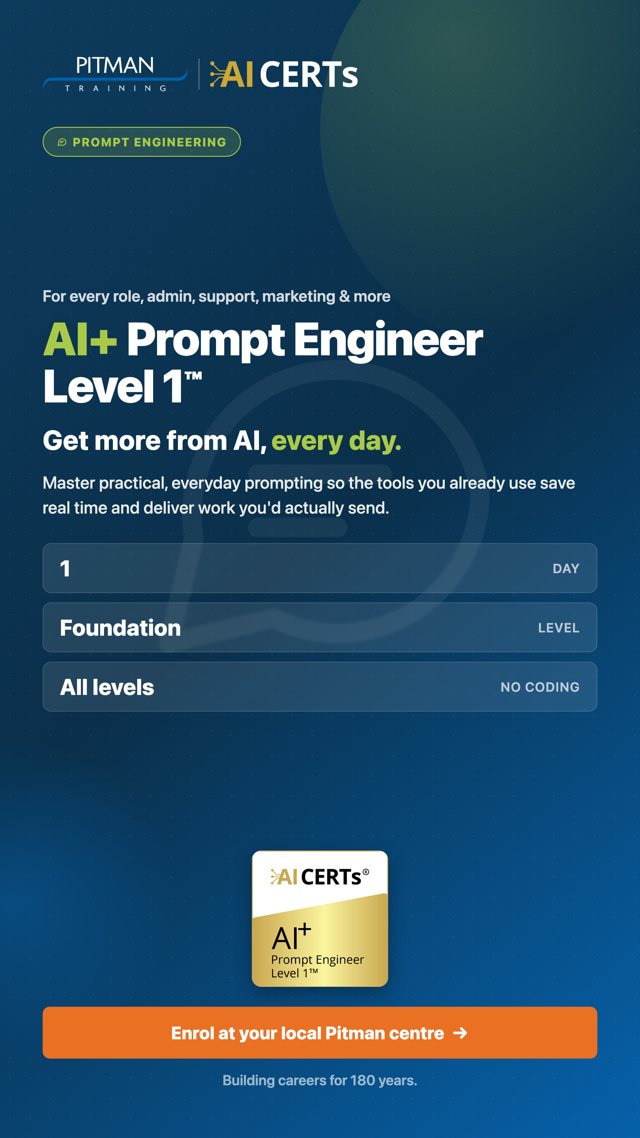 AI+ Prompting Fundamentals™ — Story · 1080×1920